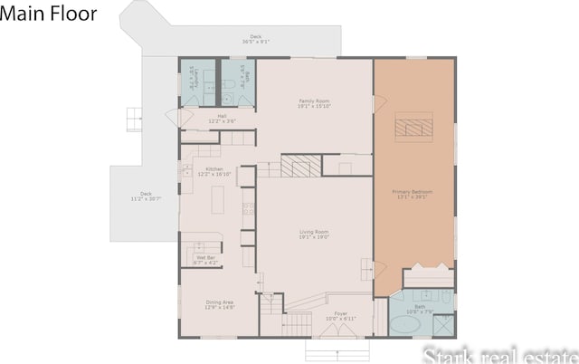 300 N 2nd Ave, Fruitport, MI 49415 - property floor plan