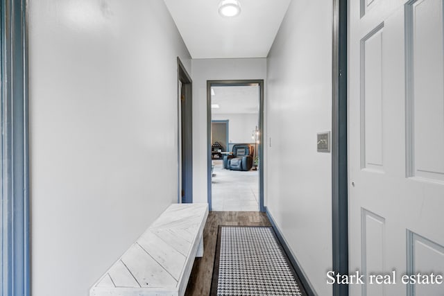 300 N 2nd Ave, Fruitport, MI 49415 - hall with wood finished floors