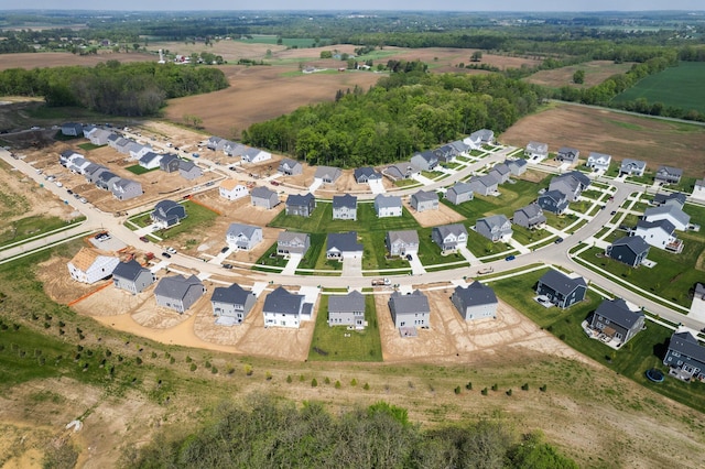 2771 Silo Dr, Saline, MI 48176 - aerial overview of property's location featuring rural landscape and nearby suburban area
