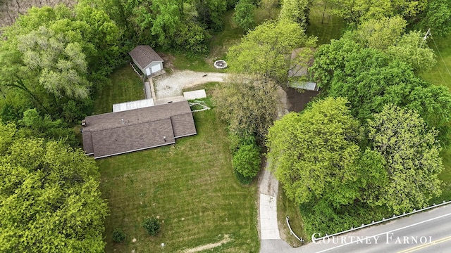 414 135th Ave, Wayland, MI 49348 - view from above of property