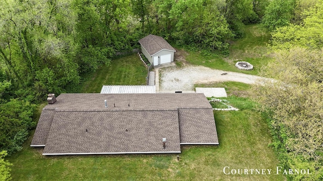 414 135th Ave, Wayland, MI 49348 - view from above of property