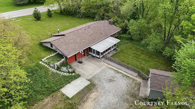 414 135th Ave, Wayland, MI 49348 - view from above of property