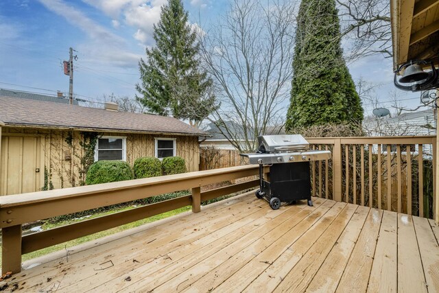 1701 Forres Ave, Saint Joseph, MI 49085 - deck with a grill
