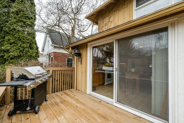 1701 Forres Ave, Saint Joseph, MI 49085 - deck with a grill