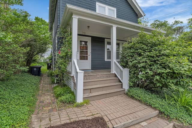 710 S 1st St, Ann Arbor, MI 48103 - entrance to property with covered porch