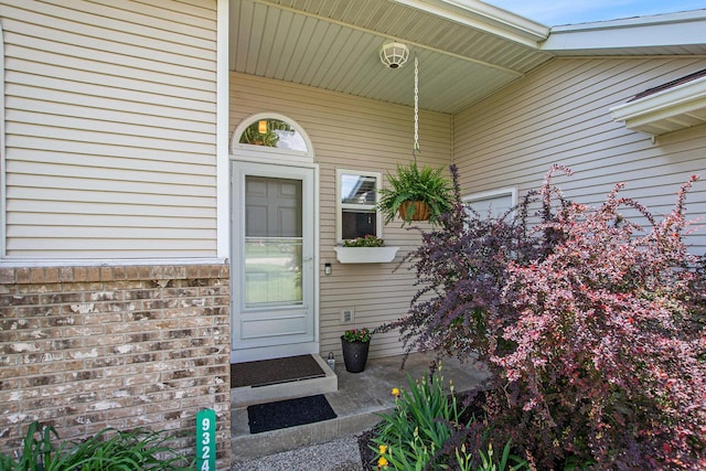 9324 Perry St, Zeeland, MI 49464 - view of doorway to property