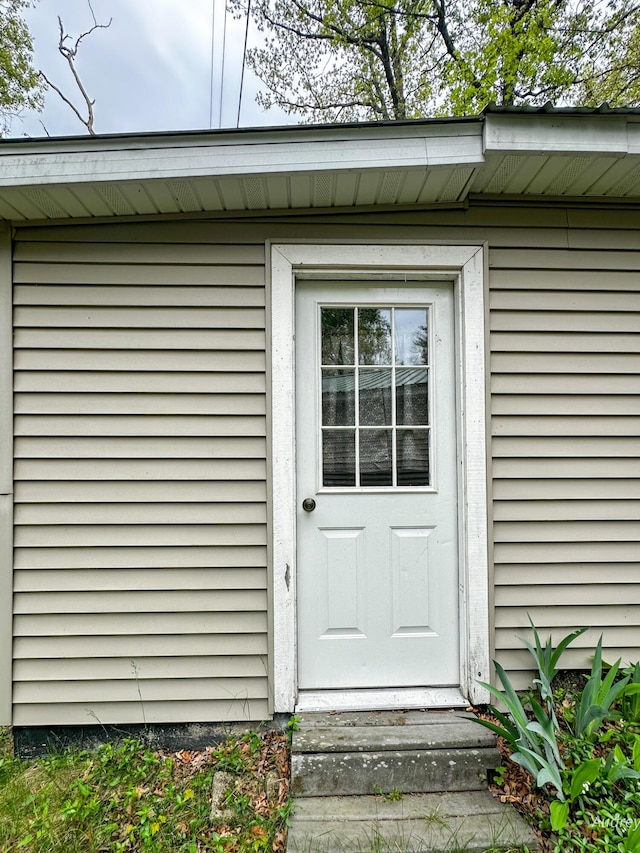 4307 N Mac Rd, Irons, MI 49644 - view of property entrance