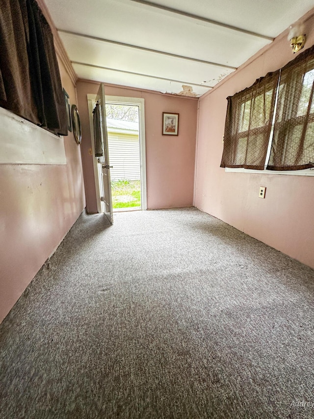 4307 N Mac Rd, Irons, MI 49644 - view of carpeted spare room