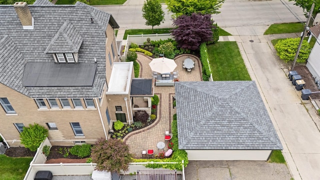 903 Lake Blvd, Saint Joseph, MI 49085 - view from above of property
