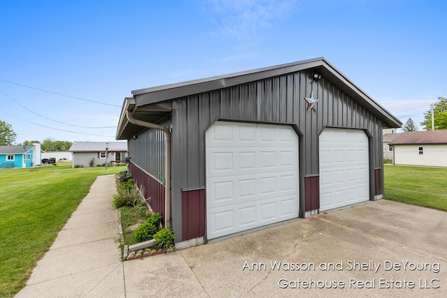 171 Dickerson Vw SW, Stanton, MI 48888 - view of detached garage
