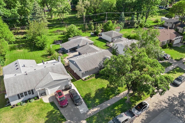35519 Canyon Dr, Westland, MI 48186 - aerial perspective of suburban area
