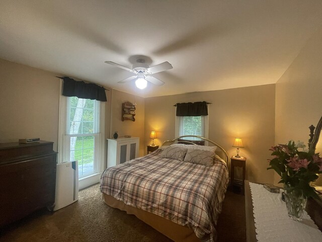 7100 Wing Lake Rd, Bloomfield Hills, MI 48301 - carpeted bedroom featuring a ceiling fan