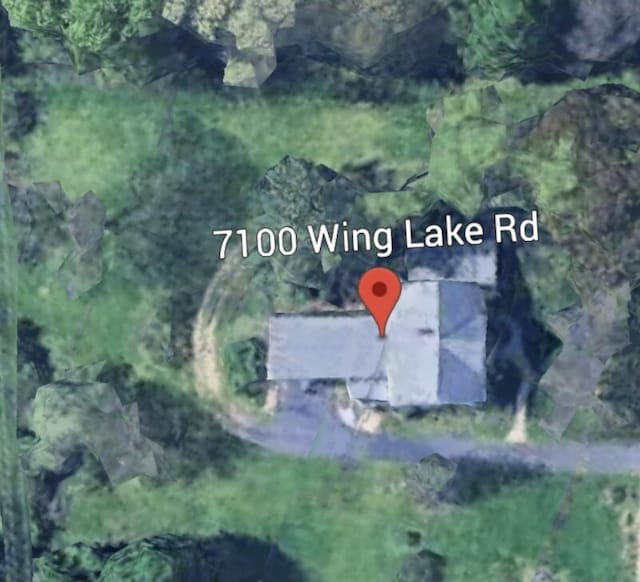 7100 Wing Lake Rd, Bloomfield Hills, MI 48301 - map of property location