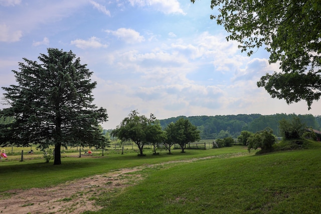 1041 W Arthur Rd, Rothbury, MI 49452 - surrounding community featuring a lawn and a view of countryside