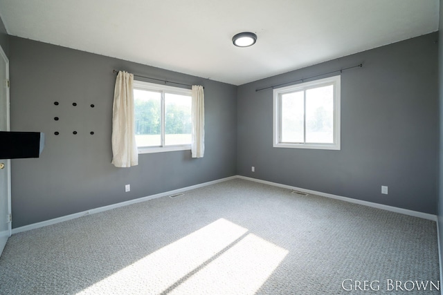9318 Jefferson Rd, Lakeview, MI 48850 - spare room with carpet flooring, plenty of natural light, and baseboards