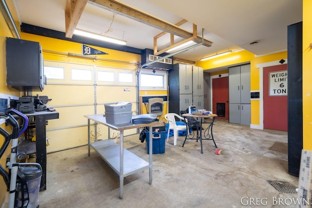 9318 Jefferson Rd, Lakeview, MI 48850 - view of garage