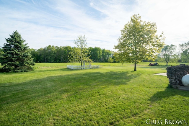 9318 Jefferson Rd, Lakeview, MI 48850 - view of grassy yard