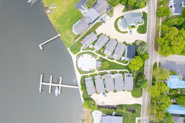 807 Lake St Unit 7, Saugatuck, MI 49453 - aerial overview of property's location with a large body of water and nearby suburban area