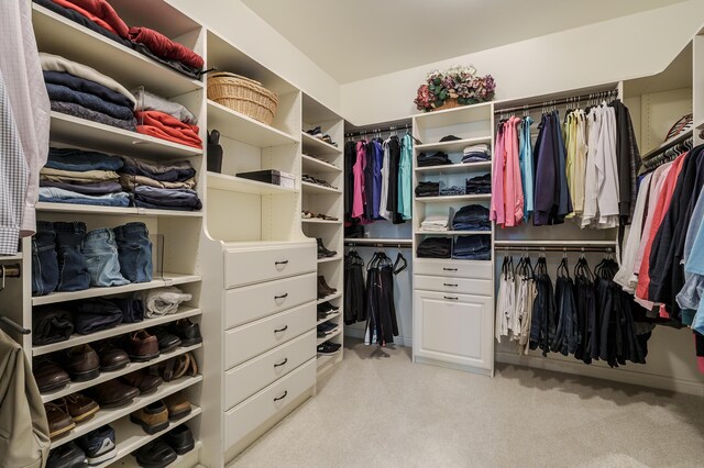 6461 E Bay Ln, Richland, MI 49083 - spacious closet with light colored carpet