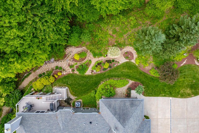 6461 E Bay Ln, Richland, MI 49083 - view from above of property