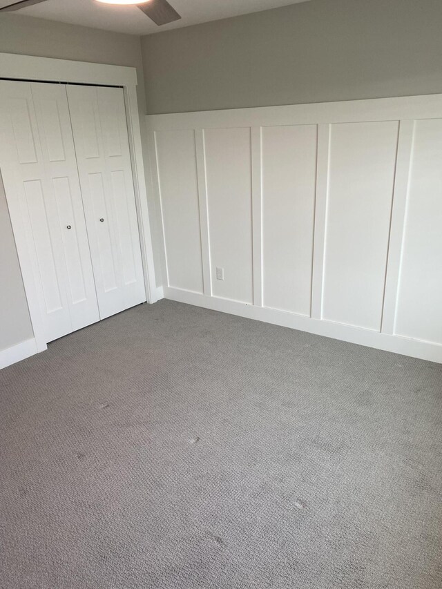 3699 Teton Dr, Hudsonville, MI 49426 - unfurnished bedroom featuring carpet floors and a closet