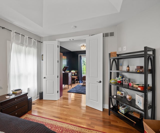 6201 Donovanridge, Dexter, MI 48130 - bedroom featuring light wood finished floors and baseboards