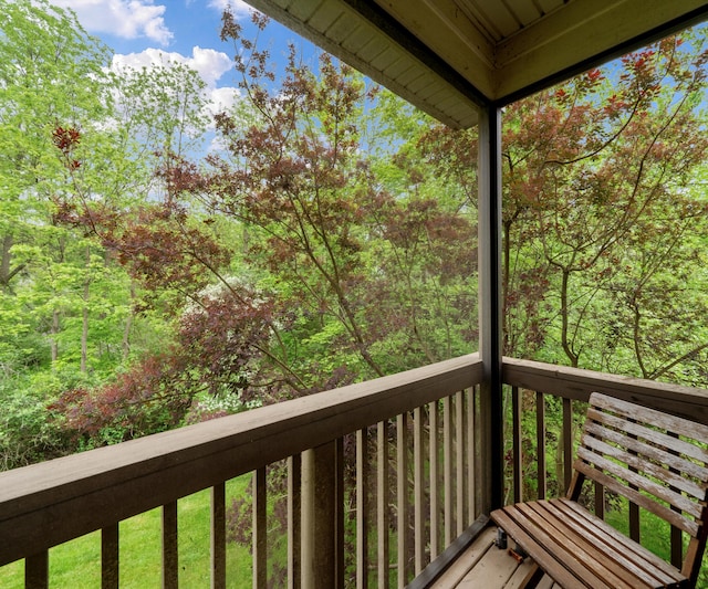 6201 Donovanridge, Dexter, MI 48130 - view of deck