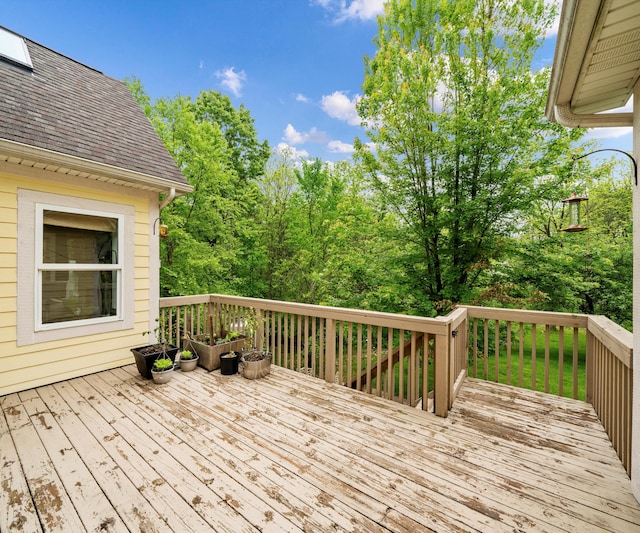 6201 Donovanridge, Dexter, MI 48130 - view of wooden terrace