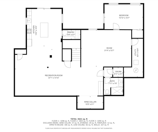 6201 Donovanridge, Dexter, MI 48130 - property floor plan