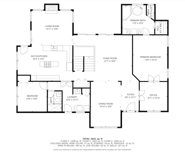 6201 Donovanridge, Dexter, MI 48130 - room layout