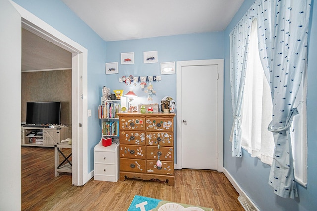 436 Portage St, Grass Lake, MI 49240 - bedroom with wood finished floors and baseboards