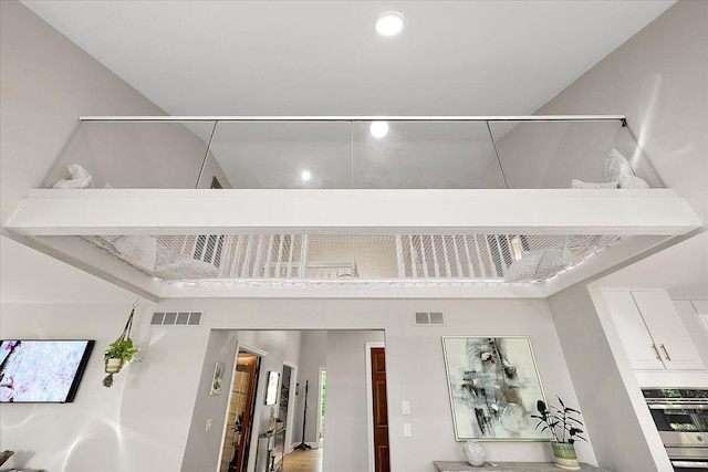 3427 E Dobson Pl, Ann Arbor, MI 48105 - detailed view of recessed lighting and stainless steel double oven