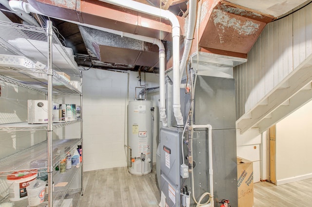 533 Beech St, East Lansing, MI 48823 - utility room with gas water heater