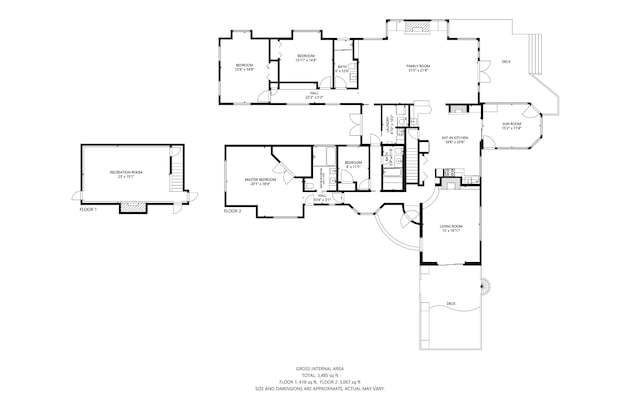 1630 S 3rd St, Niles, MI 49120 - floor plan / room layout