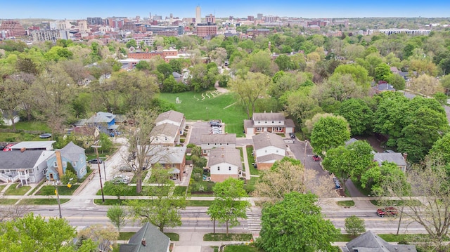 429 S 7th St # 1, Ann Arbor, MI 48103 - aerial overview of property's location with nearby urban area