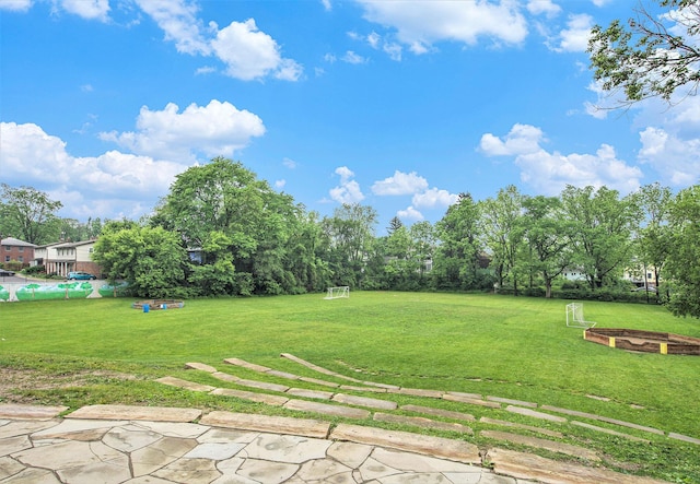 429 S 7th St # 1, Ann Arbor, MI 48103 - view of yard with a sport area
