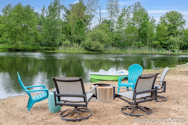 1551 Providence Cove Ct, Byron Center, MI 49315 - dock with a water view