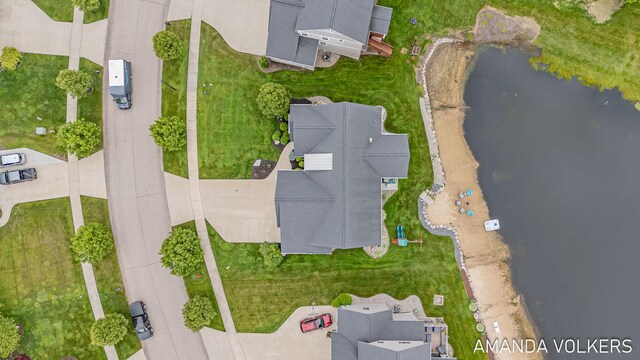 1551 Providence Cove Ct, Byron Center, MI 49315 - bird's eye view of a nearby body of water