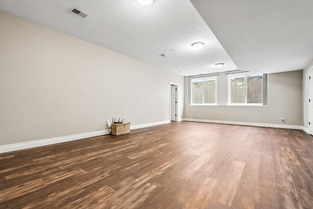 10693 Bear Lake Trl, Portage, MI 49024 - empty room featuring wood finished floors and baseboards