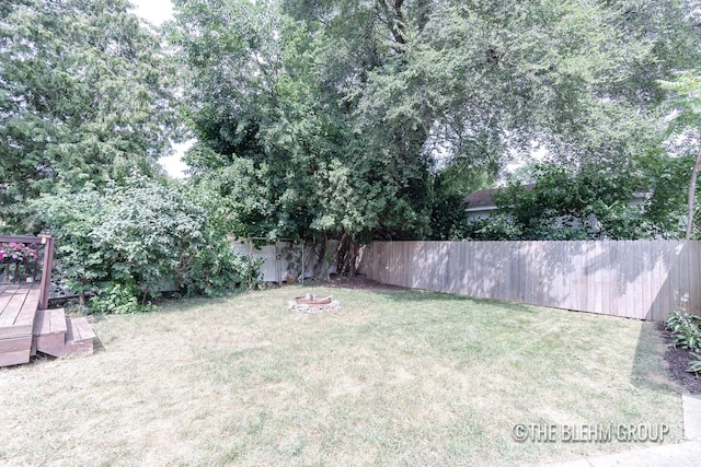 544 Shawmut Blvd NW, Grand Rapids, MI 49504 - view of fenced backyard