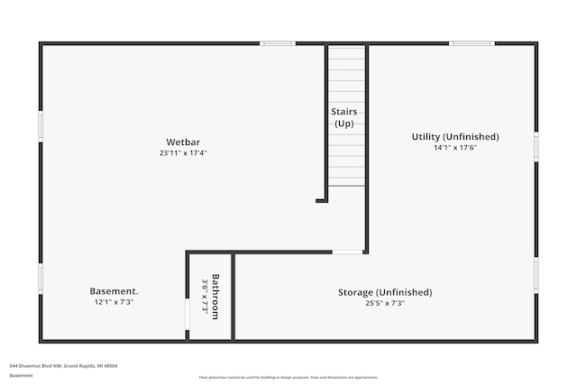 544 Shawmut Blvd NW, Grand Rapids, MI 49504 - view of home floor plan