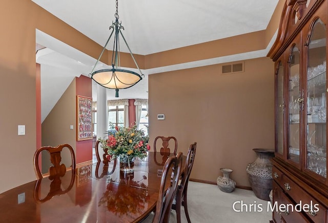 150 Bay Circle Dr, Holland, MI 49424 - carpeted dining space with baseboards