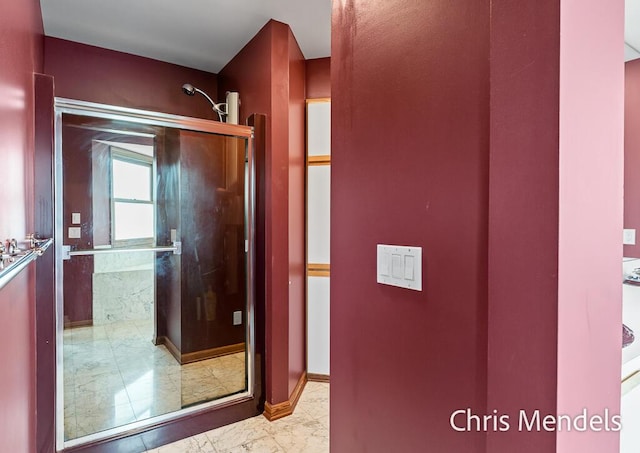 150 Bay Circle Dr, Holland, MI 49424 - bathroom with marble finish floors and baseboards