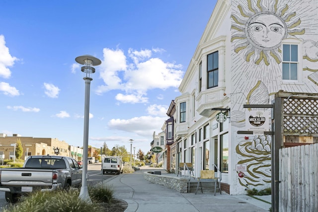 9701 Kruger Rd, Union Pier, MI 49129 - view of asphalt street featuring street lights and sidewalks
