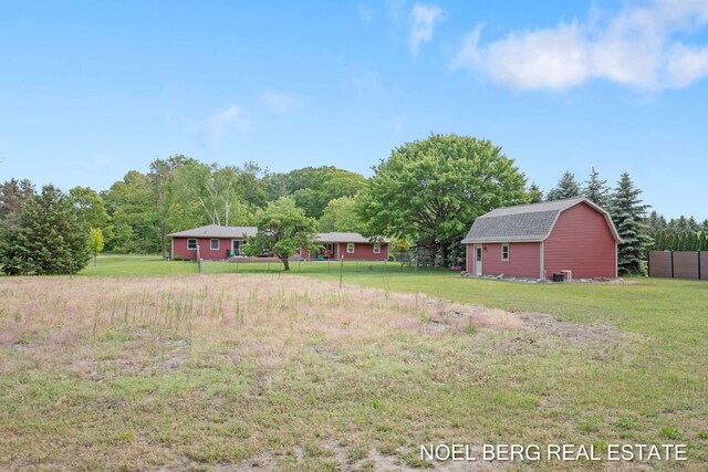 16507 Sleeper St, Grand Haven, MI 49417 - view of yard with a barn and an outdoor structure