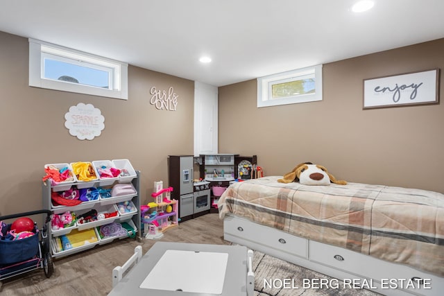 16507 Sleeper St, Grand Haven, MI 49417 - bedroom with light wood-style flooring and recessed lighting