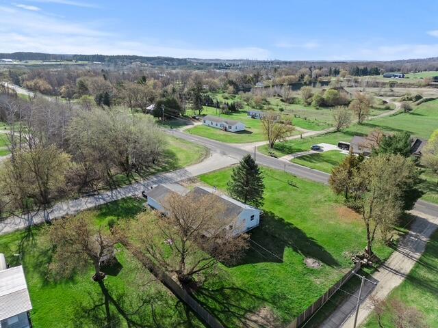 507 E 4th St, Hersey, MI 49639 - aerial view of property's location