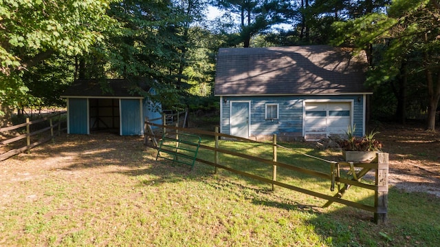 8661 Elm Valley Rd, Union Pier, MI 49129 - view of outbuilding