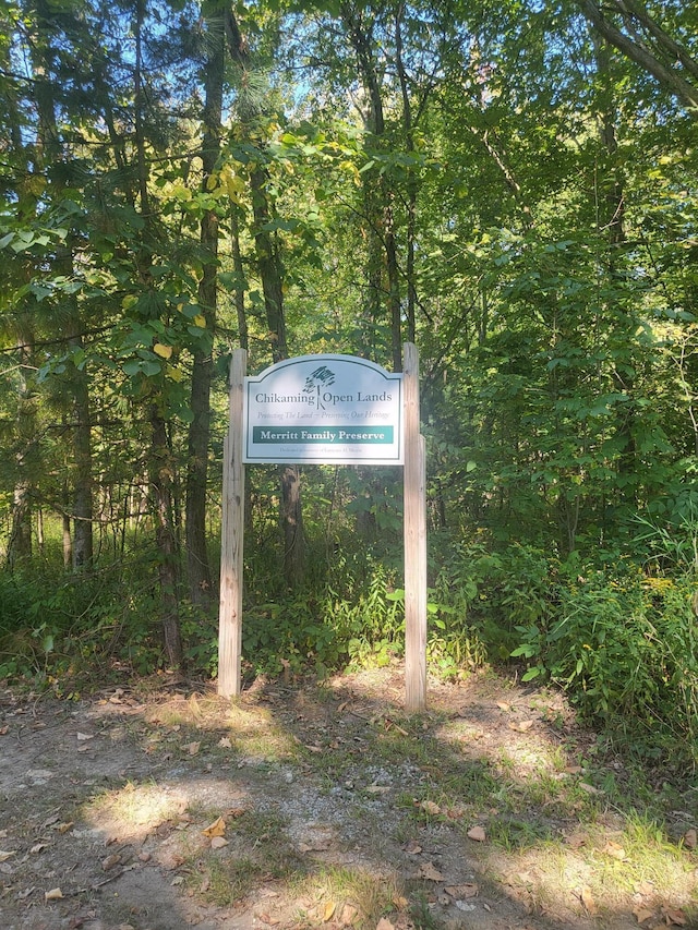 8661 Elm Valley Rd, Union Pier, MI 49129 - exterior view of a forest