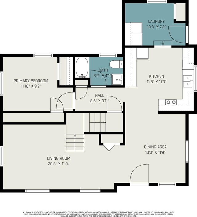 302 Wood St, Hart, MI 49420 - home floor plan